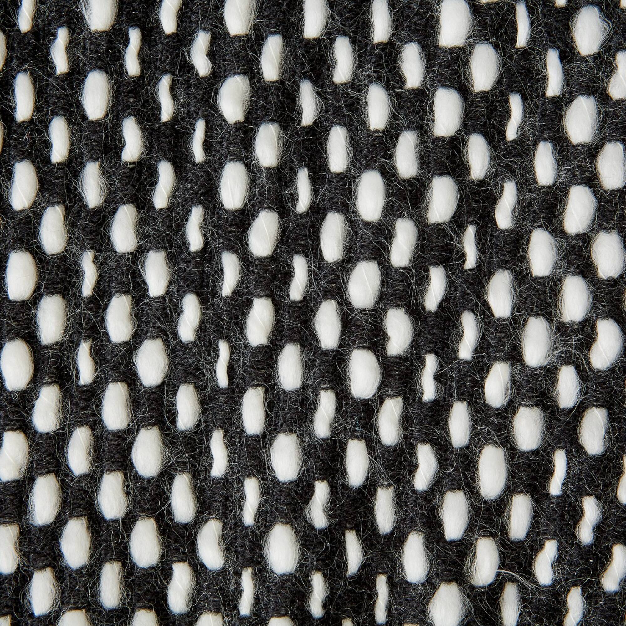 DII® Black & White Textured Acrylic Throw
